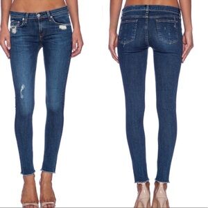 rag & bone Dark Blue Straight Skinny Jeans Size 29